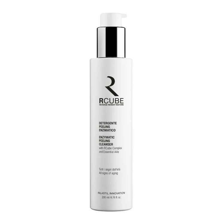 Rilastil Rcube Detergente Peeling Enzimatico Viso 200ml