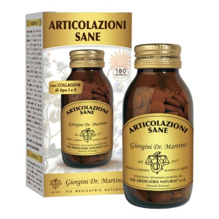 Dr. Giorgini Articolazioni Sane Integratore per Cartilagini e Ossa, 180 Pastiglie