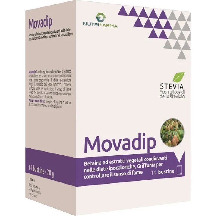 Aqua Viva Movadip Integratore Alimentare Controllo Peso 14 Stick