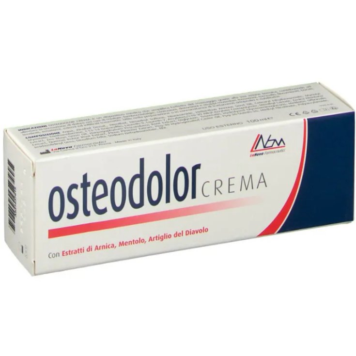 Lanova Farmaceutici Osteodolor Crema per Dolori Muscolari e Articolari, 100ml