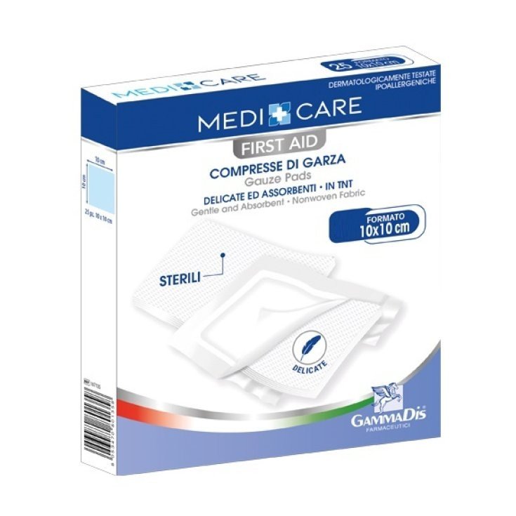 TNT GASA 4ST 30G 10X20CM 100P