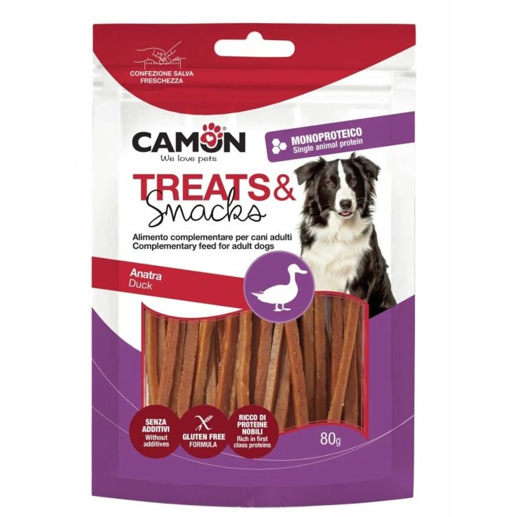 TREAT&SNACKS STRIPS ANATRA 80G