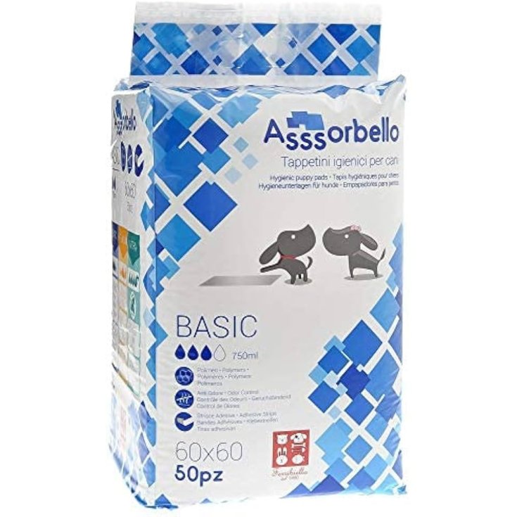 ASSORBELLO TAPP IG60X60CM 120P