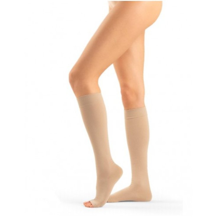 Gloria Collant Maternità Lungo Beige Extra Large