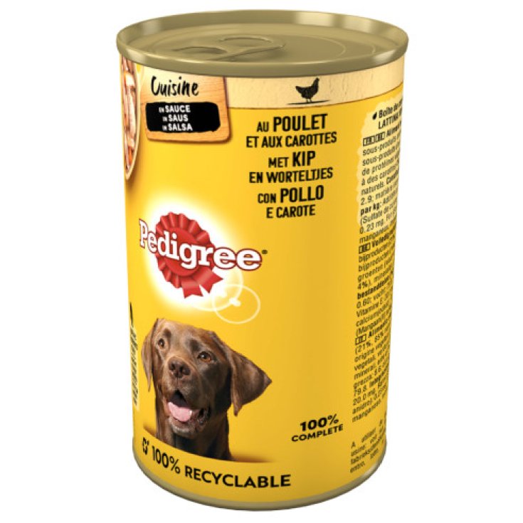 PEDIGREE STRACCETTI POLLO/VERD