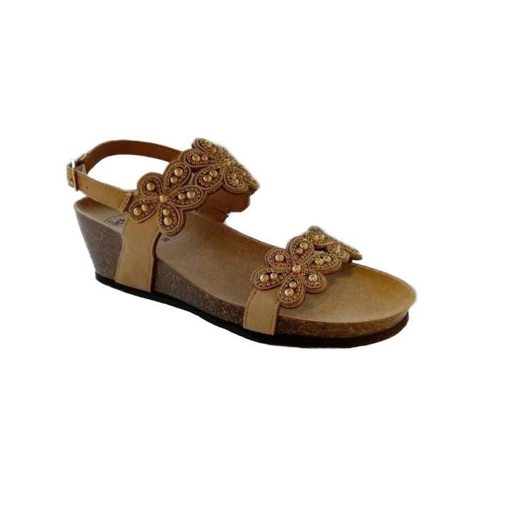 Scholl Palinuro M+ST W Octane 38 Sandali Con Decorazione Floreale