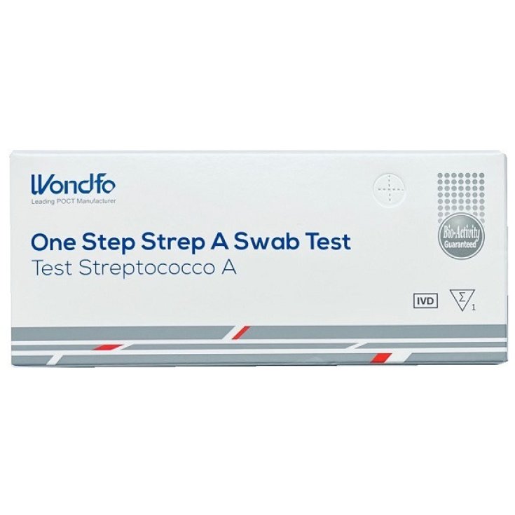 Wondfo Test Autodiagnostico Streptococco A Tampone Faringeo