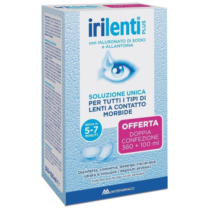 Irilenti Plus Soluzione 360ml e 100ml