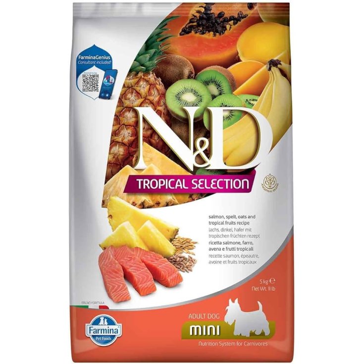 N&D DOG TROP S SALM ADM 5KG