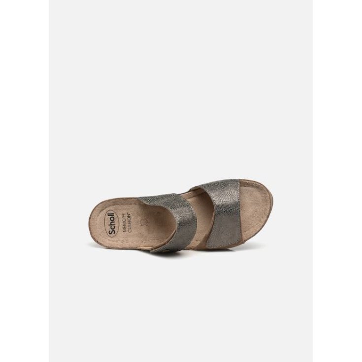 Scholl's Aberdeen Wedge 2 Straps W Taupe 36