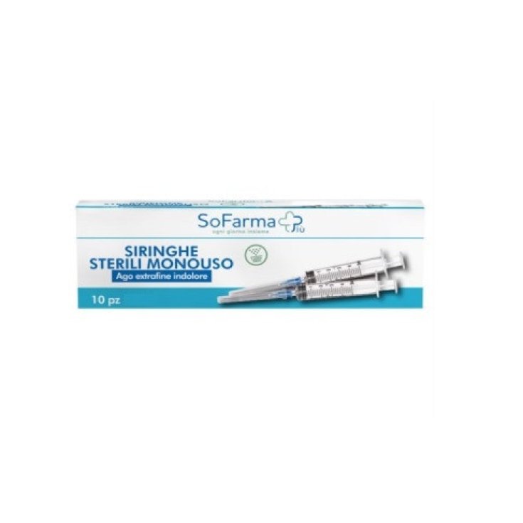 SIRINGA 10ML G21 10PZ SOFARMAP