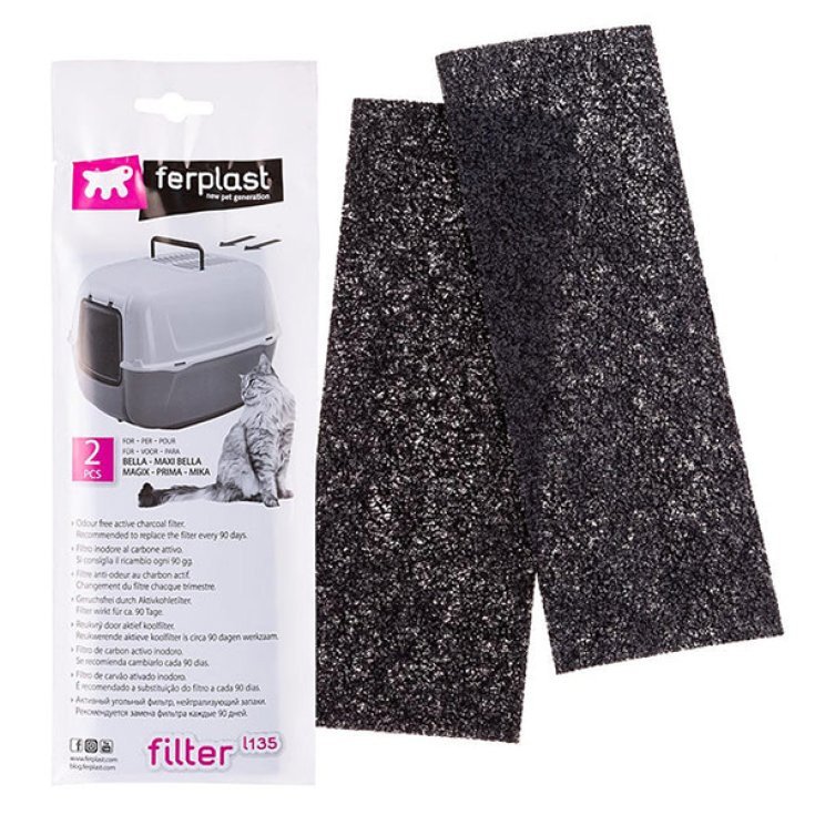 FILTRO ANTIODORE SET 2PZ