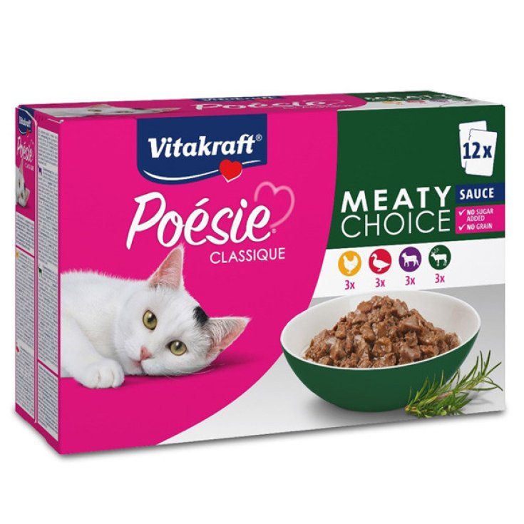 VITAKRAFT POE MEATYSAUCE12X85G