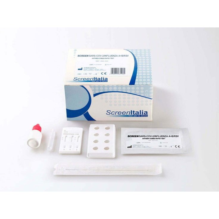 SCREEN ITALIA Srl Test Rapido Checkup SARS-COV-2 Influenza A+B RSV