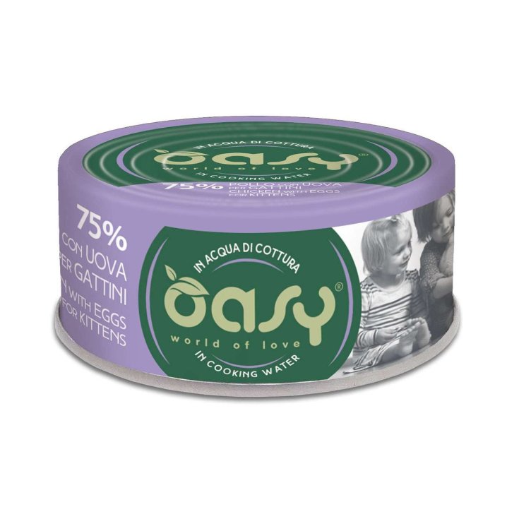 OASY WET CAT ML POLLO/HUEVOS 70G