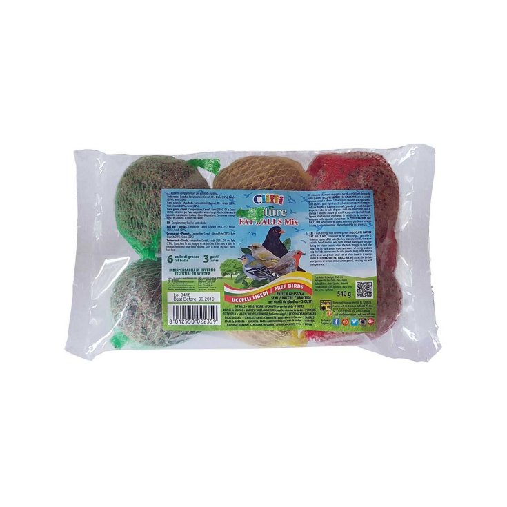 NATURE MIX BOLA DE GRASA 6 x 90 GR