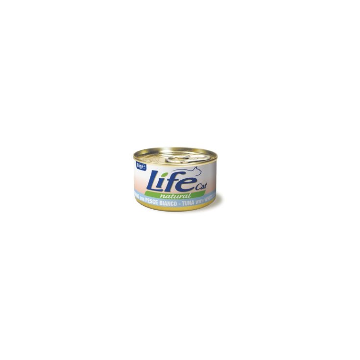 LIFE CAT 85 GR ATÚN PESCADO BLANCO