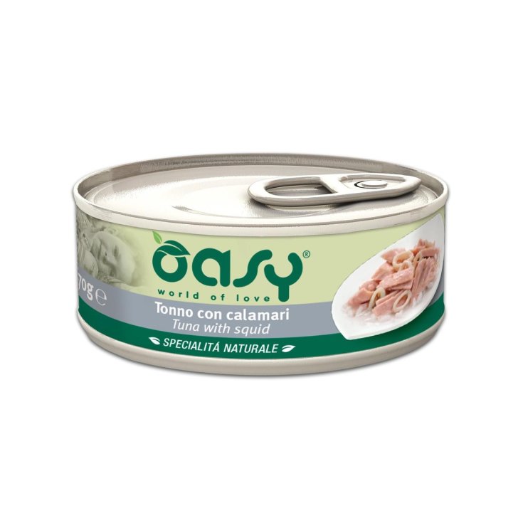 OASY HÚMEDO GATO ATÚN/CALAMAR 70G