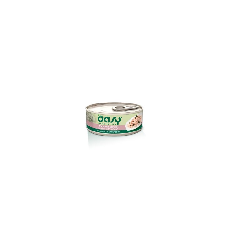 OASY HÚMEDO GATO POLLO/ESPINACAS150G