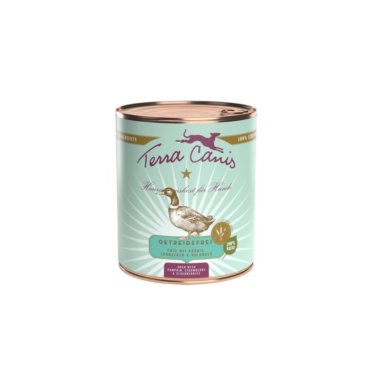 TERRA CANIS PATO SIN CEREALES 800G