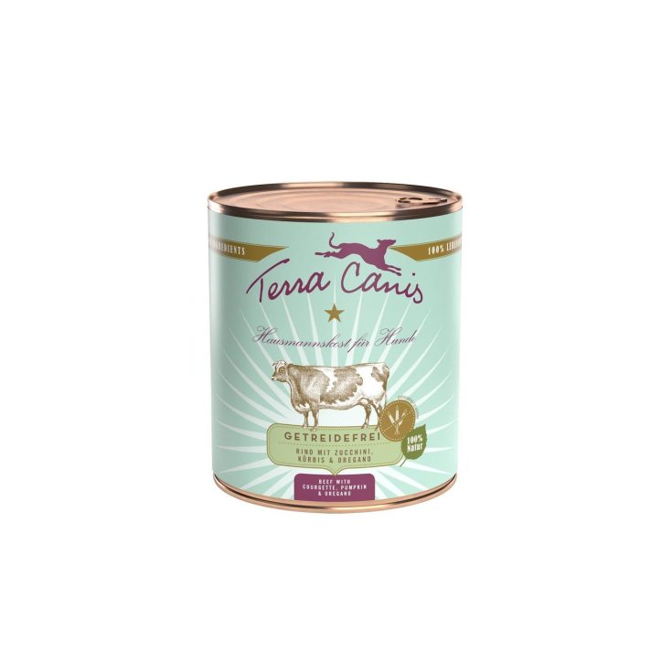 TERRA CANIS TERNERA SIN CEREALES 800G