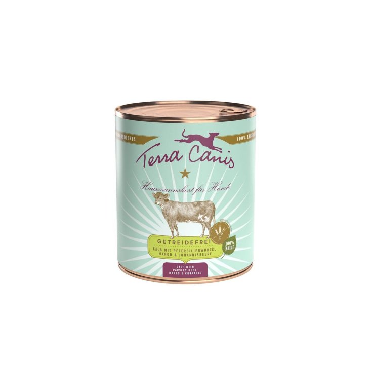 TERRA CANIS TERNERA SIN CEREALES 800G