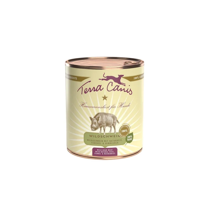 TERRA CANIS JABALÍ CLÁSICO 800G