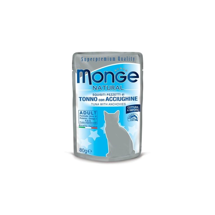 MONGE NATURAL ATÚN/ANCHOA80G