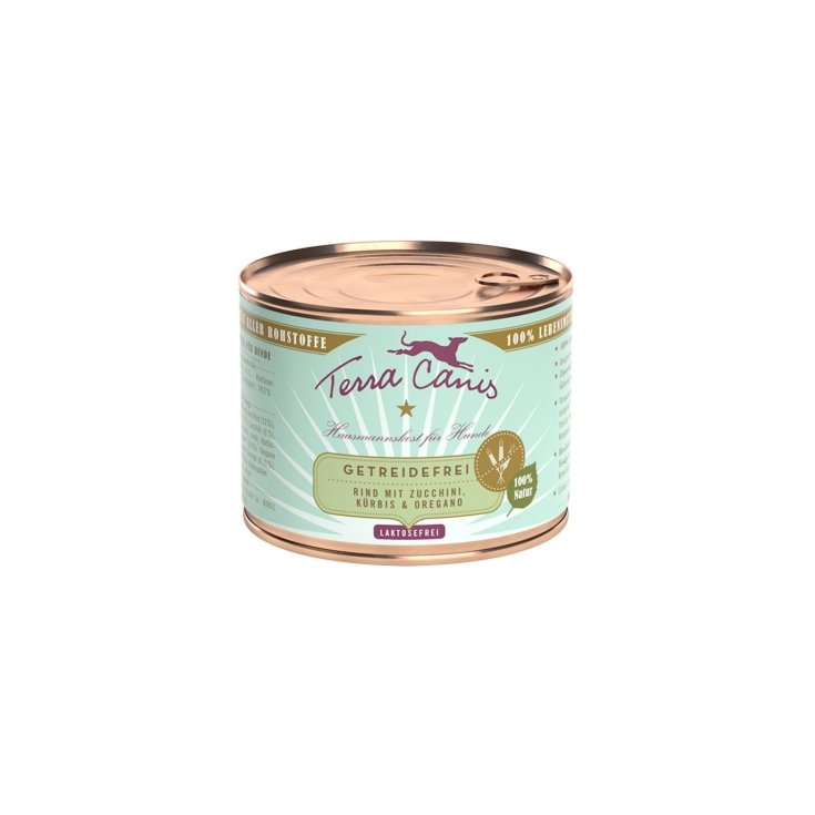 TERRA CANIS TERNERA SIN CEREALES 200G