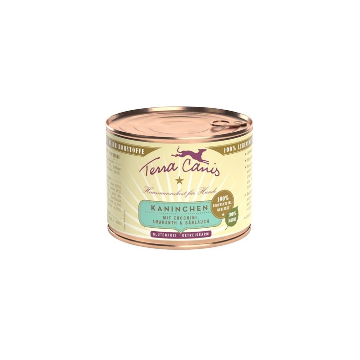TERRA CANIS CONEJO CLÁSICO 200G