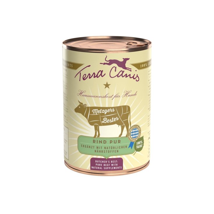 TERRA CANIS CARNICERO MEJOR CARNE 400G