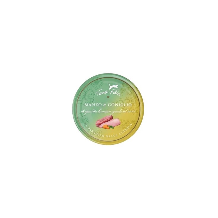 TERRA FELIS CARNE Y CONEJO 80G