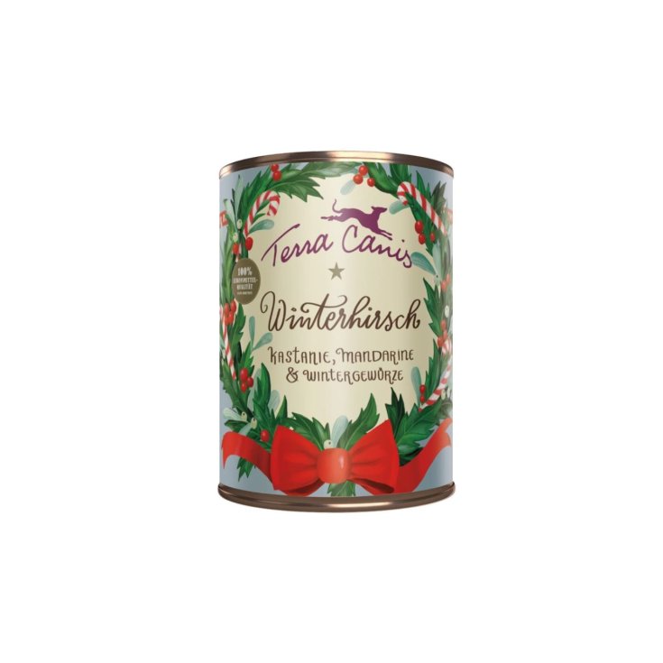 TERRA CANIS Y VENADO DE NAVIDAD 400G
