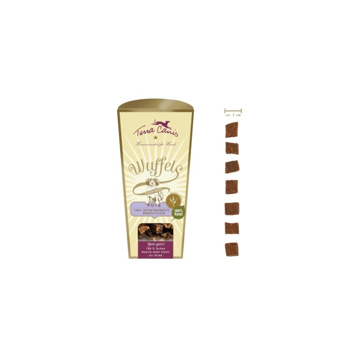 TERRA CANIS WUFFELS PAVO 150G