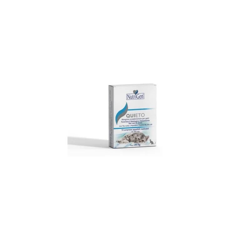 Quieto Gatto Complemento Alimenticio 10 Comprimidos