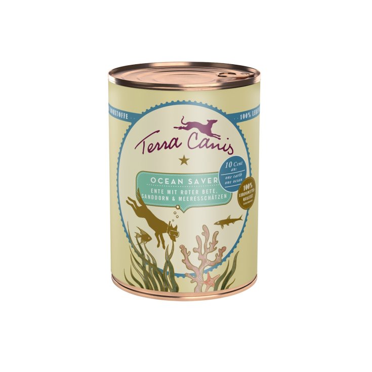 TERRA CANIS STP PATO OCÉANO 400G