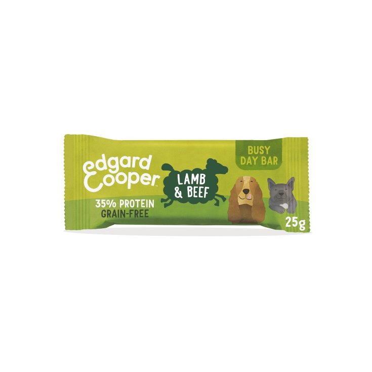 E&C DOG ADULTO BAR CORDERO/CARNE 25G