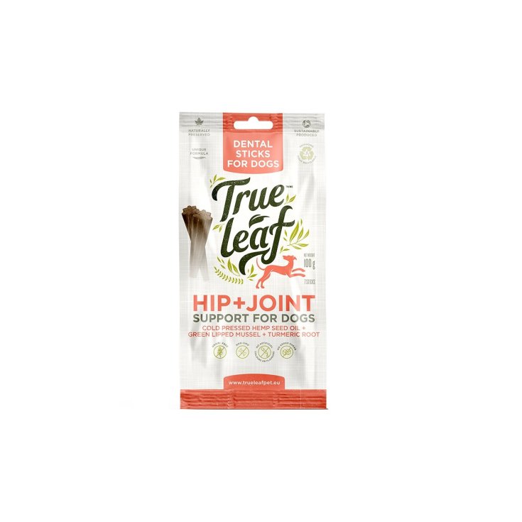 TRUE LEAF BARRITAS DENTALES CADERA Y ARTICULACIONES 100G