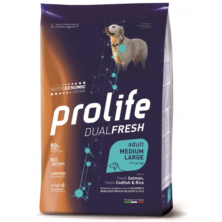 PROLIFE PERRO DUAL AD SALMO 12KG