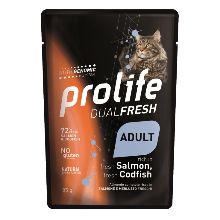 PROLIFE CAT DUAL AD SALMO 85G