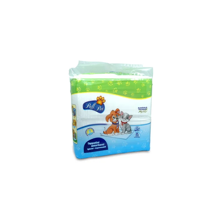 ALFOMBRA PUFF PET 60X60 60 PIEZAS FLORES