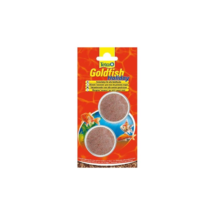 TETRA GOLDFISH BLOQUE VACACIONES 2PZS 14GG 12