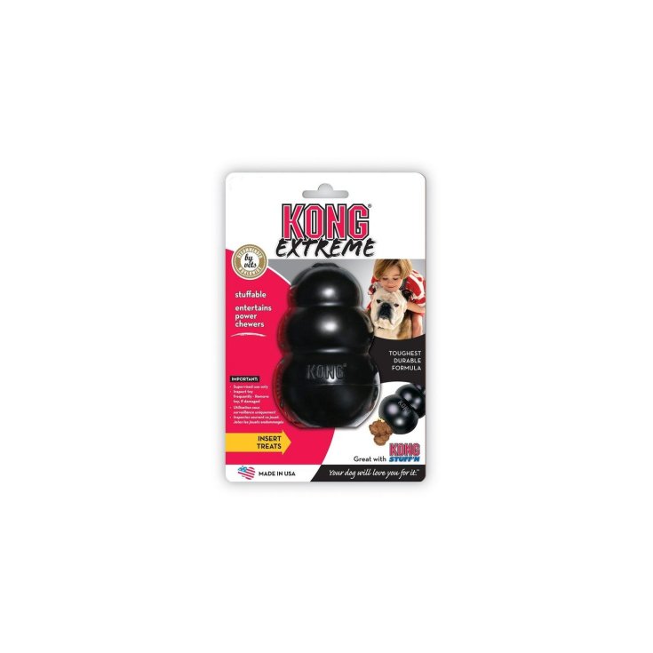 KONG LARGE EXTREME 232 GR 15-30KG NEGRO