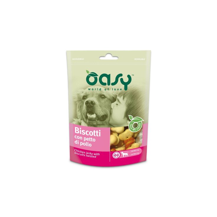 OASY SNACK BISC CON PECHUGA DE POLLO