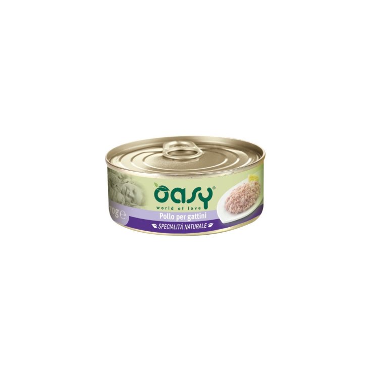 OASY WET CAT POLLO GATITOS 70G