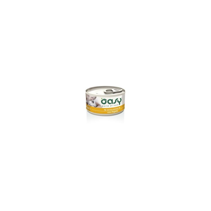 MOUSSE HÚMEDO DE GATO OASY CON HÍGADO