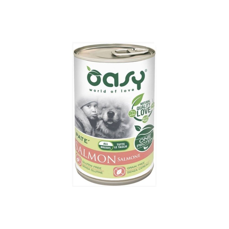 OASY WET DOG ONE SALMÓN 400G