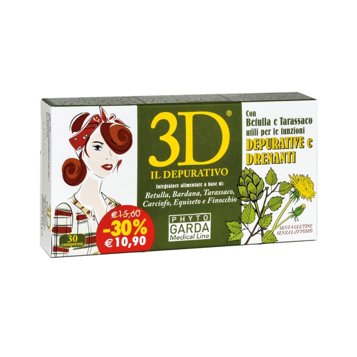 3D EL DEPURATIVO Phyto Garda 30 Comprimidos