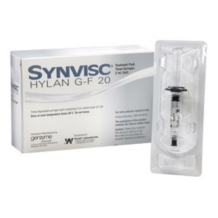 Synvisc Hylan GF 20 jeringa precargada 1x2ml