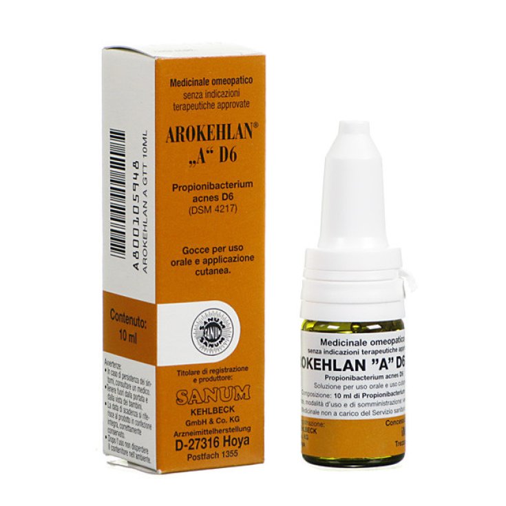 Sanum Arokehlan A D6 Medicianle Gotas Homeopáticas 10ml